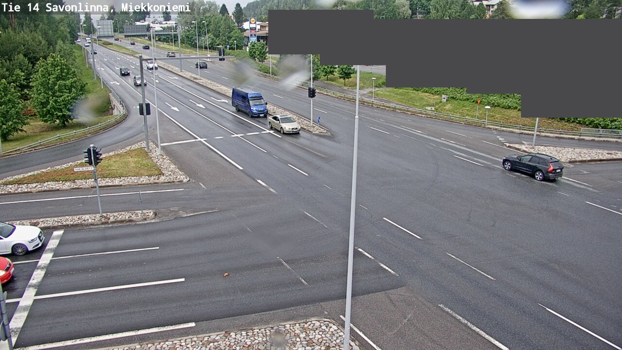 Weather Camera Image Väg 14 Nyslott, Miekkoniemi, Savonlinna, Etelä-Savo