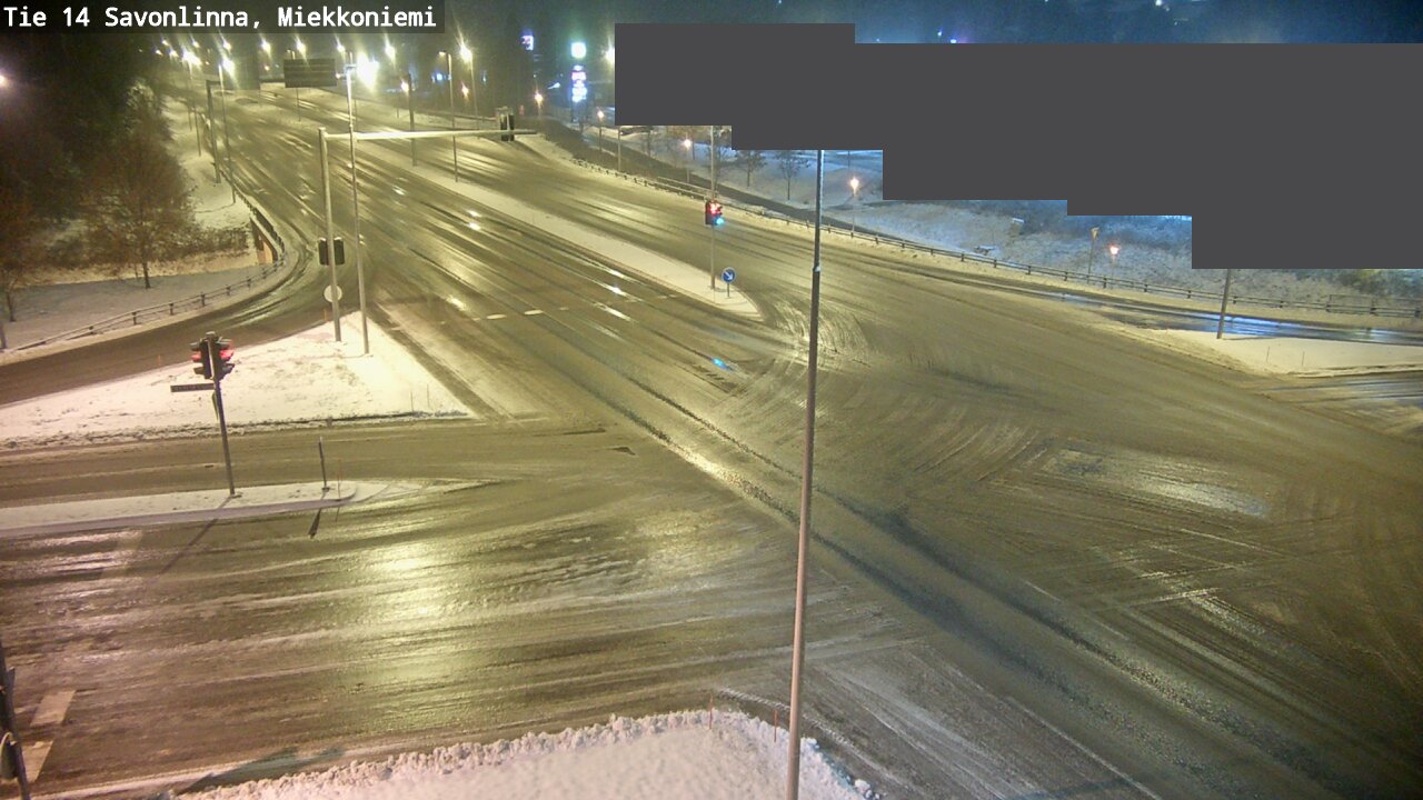 Weather Camera Image Väg 14 Nyslott, Miekkoniemi, Savonlinna, Etelä-Savo