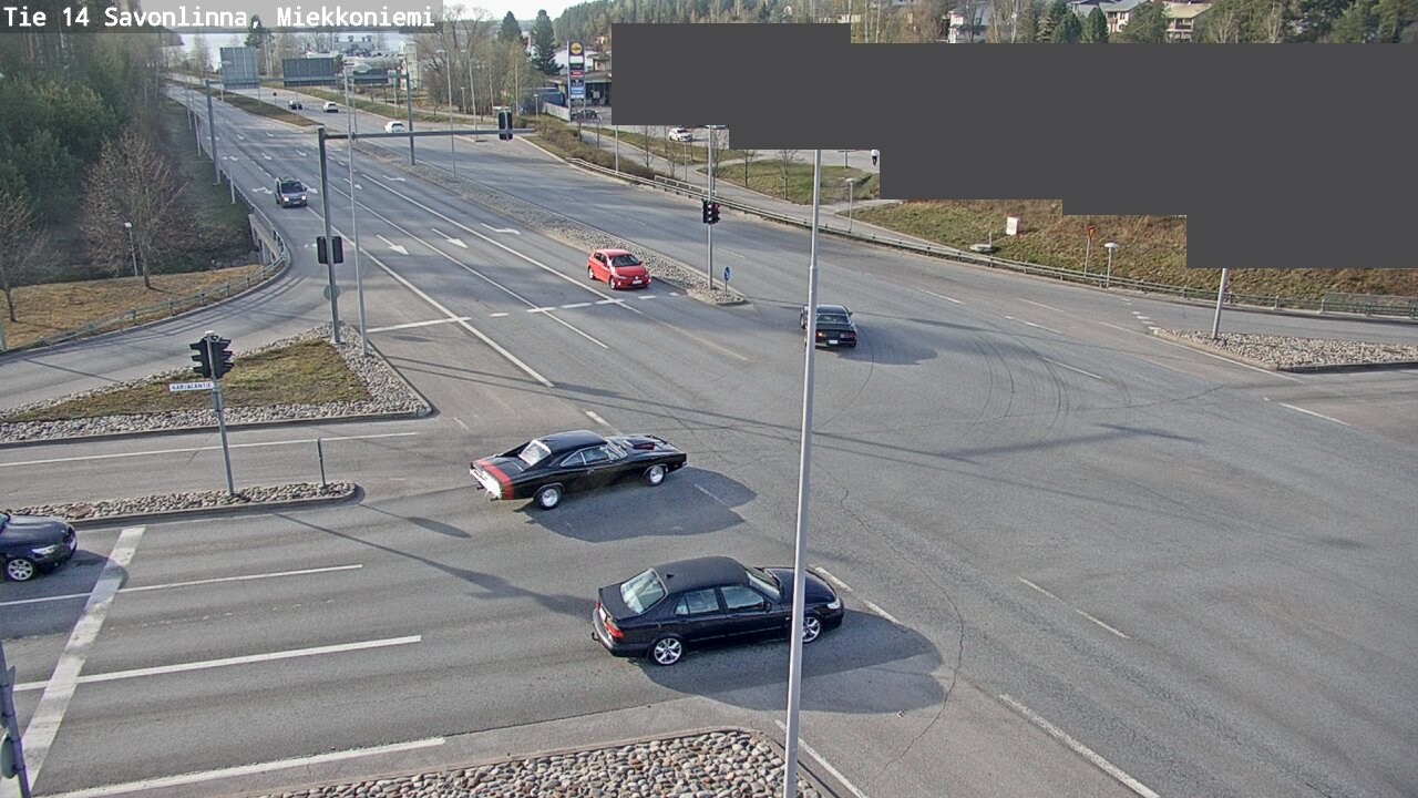 Weather Camera Image Road 14 Savonlinna, Miekkoniemi, Savonlinna, Etelä-Savo