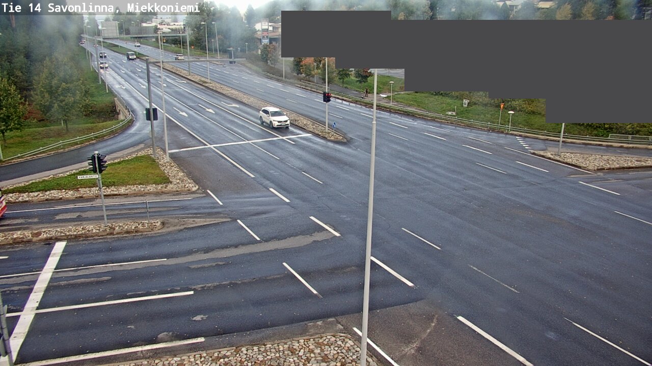 Weather Camera Image Väg 14 Nyslott, Miekkoniemi, Savonlinna, Etelä-Savo