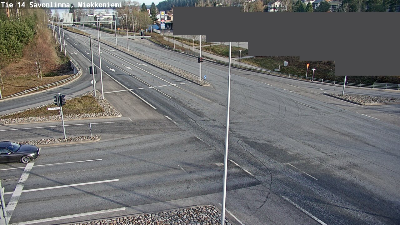 Weather Camera Image Road 14 Savonlinna, Miekkoniemi, Savonlinna, Etelä-Savo