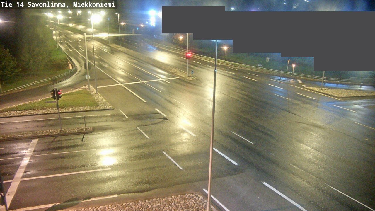 Weather Camera Image Väg 14 Nyslott, Miekkoniemi, Savonlinna, Etelä-Savo