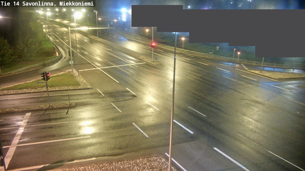 Weather Camera Image Väg 14 Nyslott, Miekkoniemi, Savonlinna, Etelä-Savo