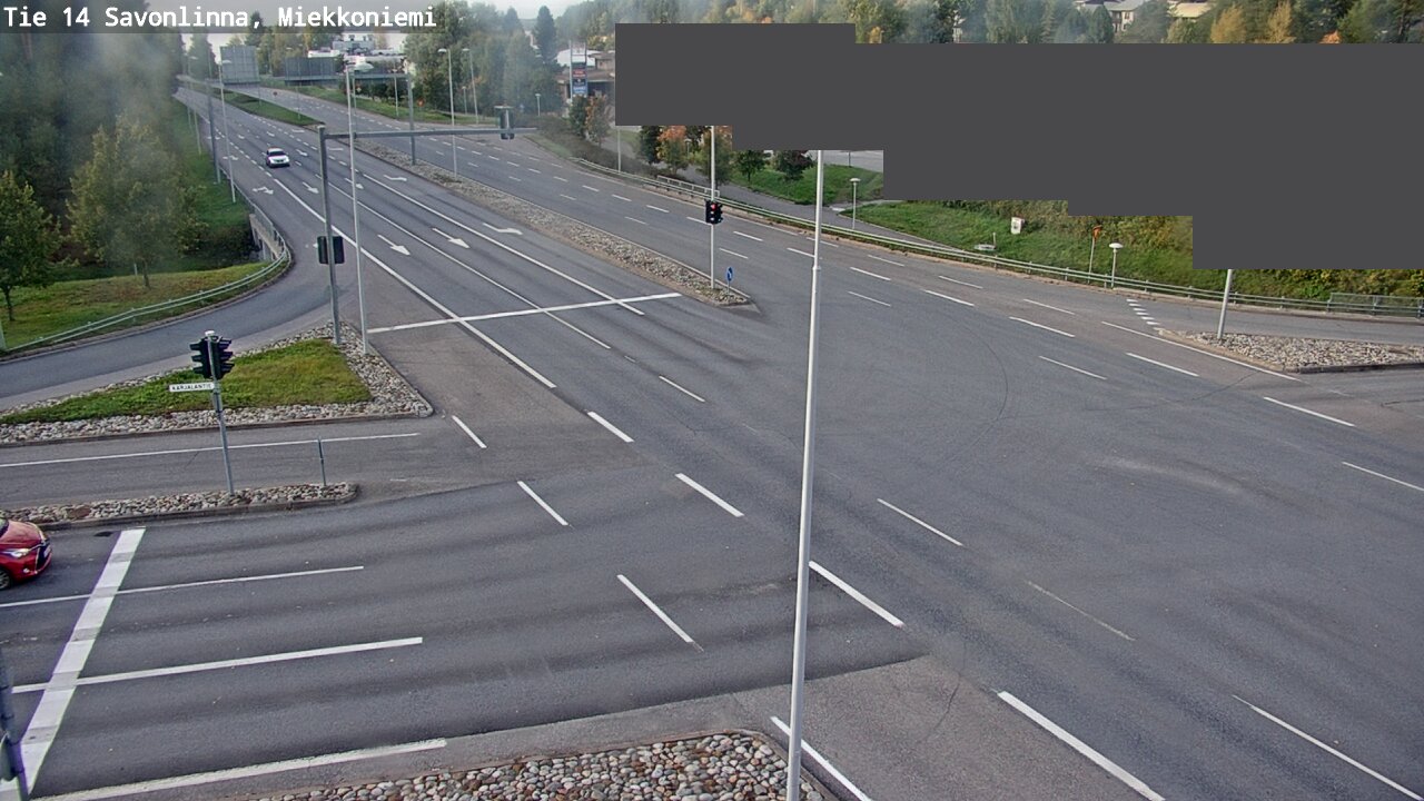 Weather Camera Image Väg 14 Nyslott, Miekkoniemi, Savonlinna, Etelä-Savo