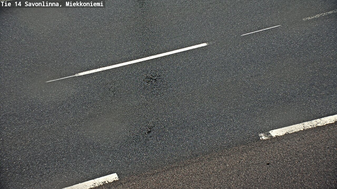 Weather Camera Image Väg 14 Nyslott, Miekkoniemi, Savonlinna, Etelä-Savo