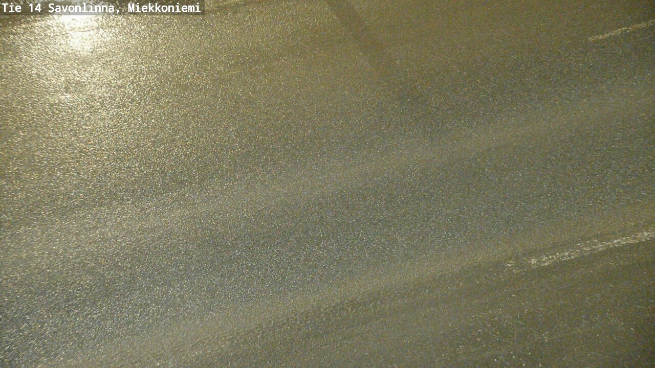 Weather Camera Image Väg 14 Nyslott, Miekkoniemi, Savonlinna, Etelä-Savo