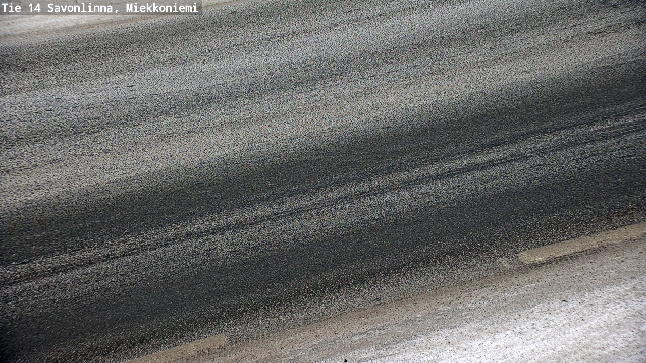 Weather Camera Image Väg 14 Nyslott, Miekkoniemi, Savonlinna, Etelä-Savo