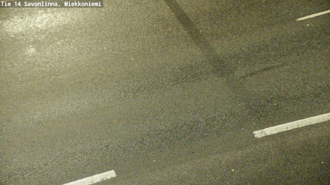 Weather Camera Image Road 14 Savonlinna, Miekkoniemi, Savonlinna, Etelä-Savo