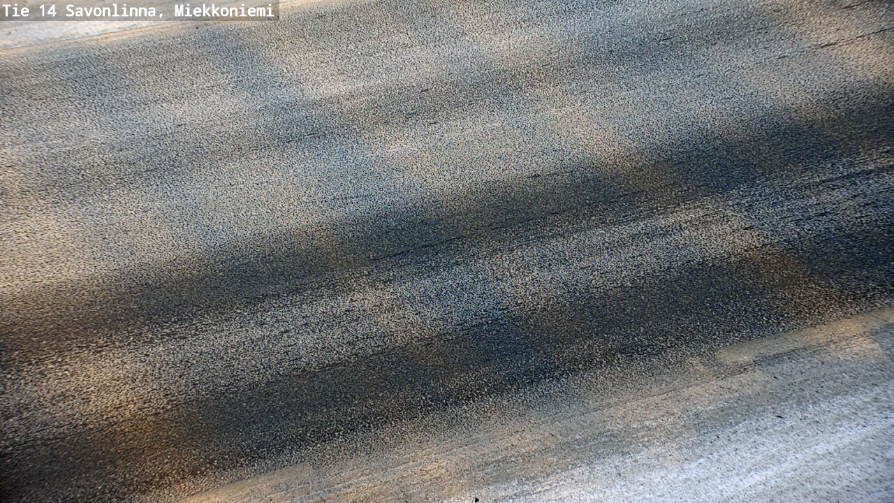 Weather Camera Image Road 14 Savonlinna, Miekkoniemi, Savonlinna, Etelä-Savo