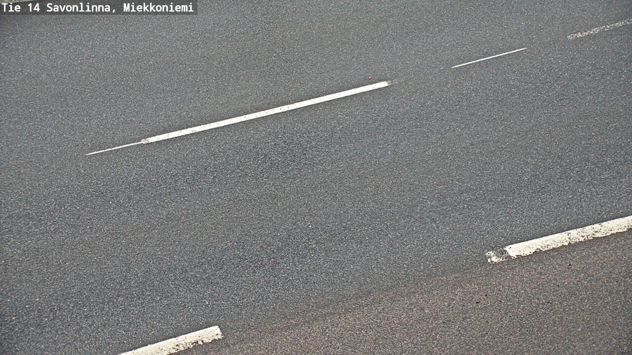 Weather Camera Image Väg 14 Nyslott, Miekkoniemi, Savonlinna, Etelä-Savo