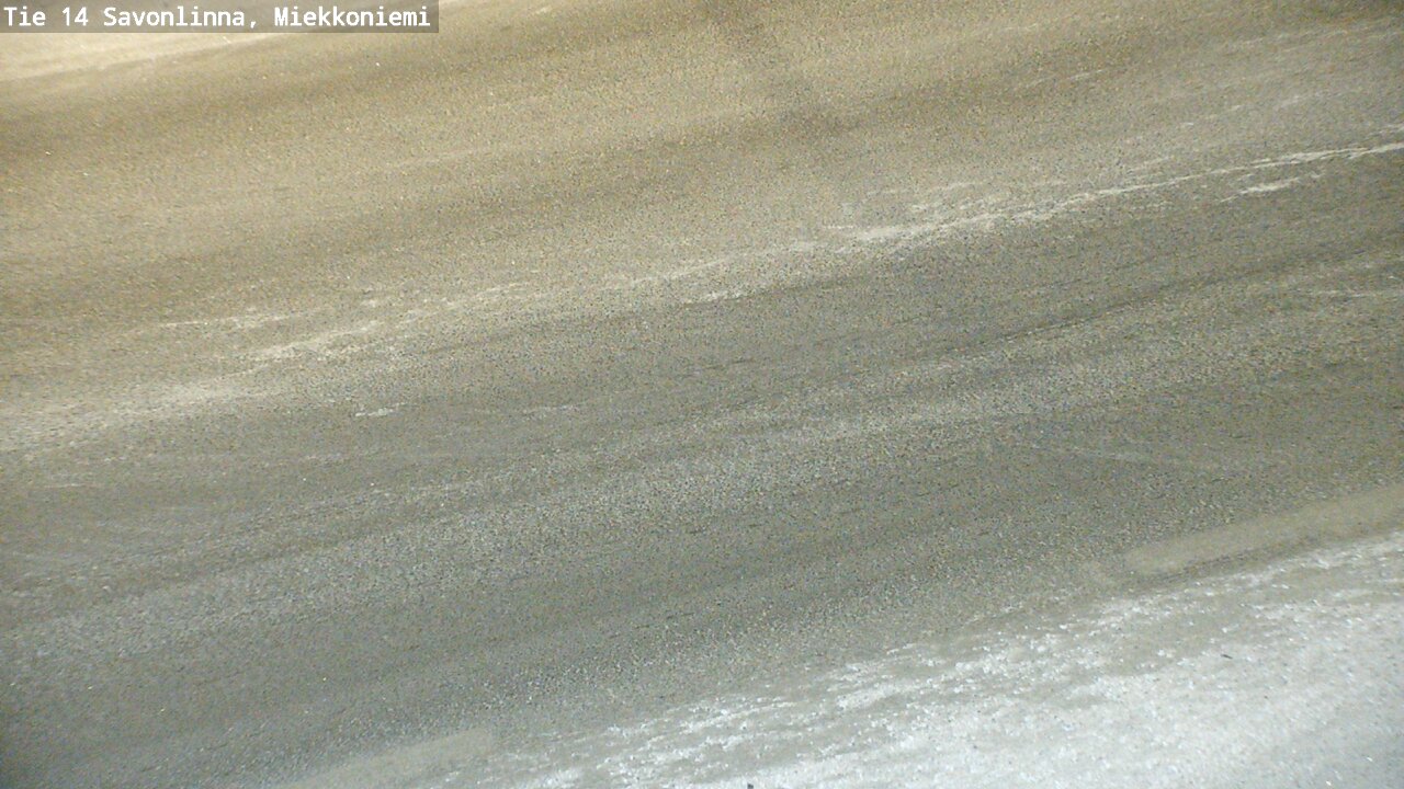 Weather Camera Image Väg 14 Nyslott, Miekkoniemi, Savonlinna, Etelä-Savo