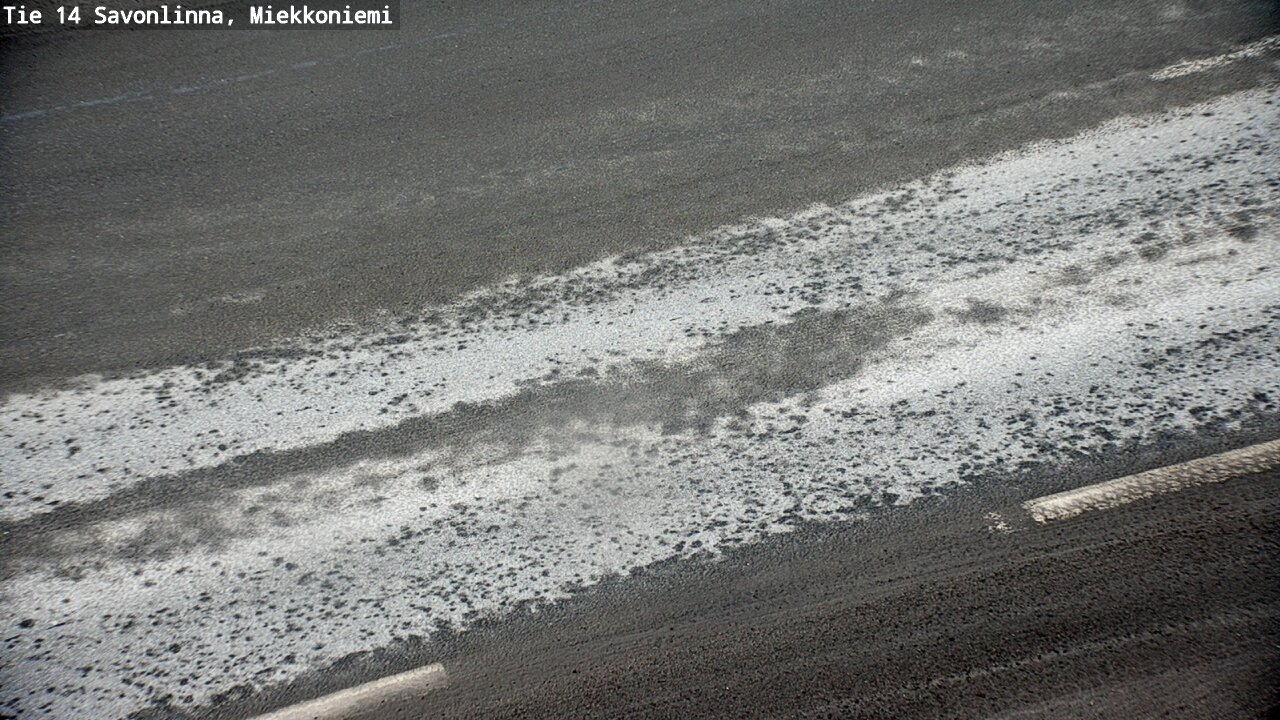 Weather Camera Image Road 14 Savonlinna, Miekkoniemi, Savonlinna, Etelä-Savo