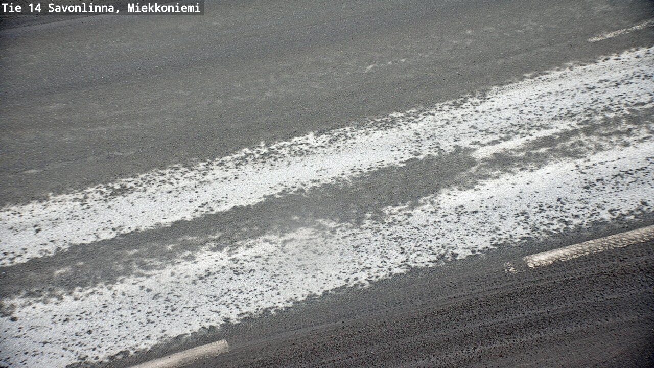 Weather Camera Image Road 14 Savonlinna, Miekkoniemi, Savonlinna, Etelä-Savo