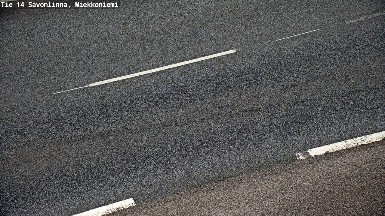 Weather Camera Image Road 14 Savonlinna, Miekkoniemi, Savonlinna, Etelä-Savo