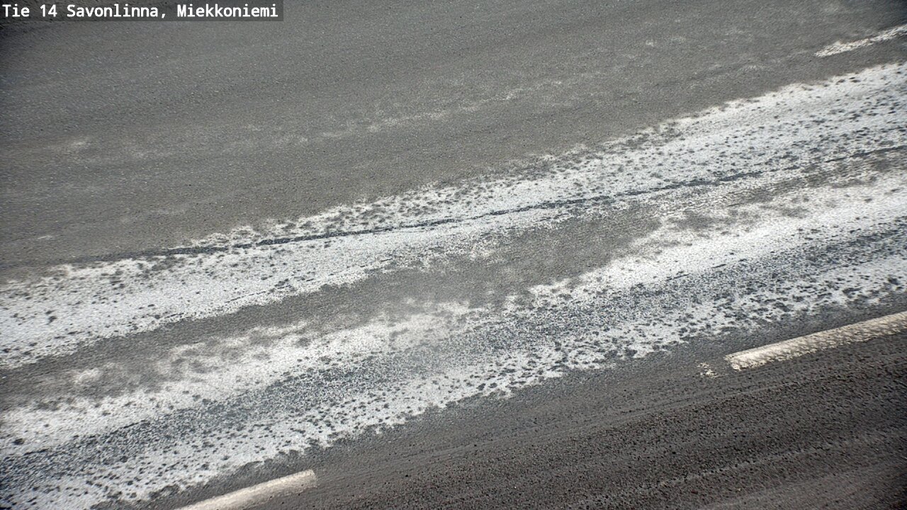 Weather Camera Image Road 14 Savonlinna, Miekkoniemi, Savonlinna, Etelä-Savo