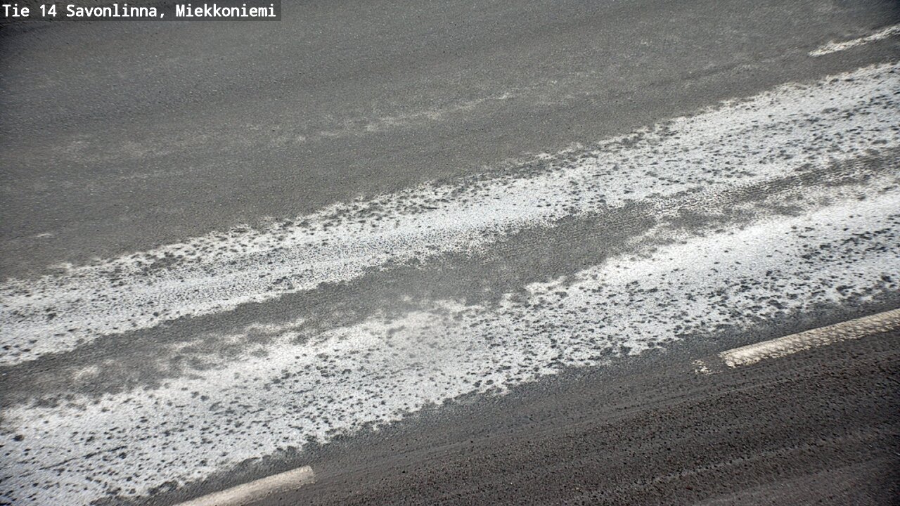 Weather Camera Image Road 14 Savonlinna, Miekkoniemi, Savonlinna, Etelä-Savo