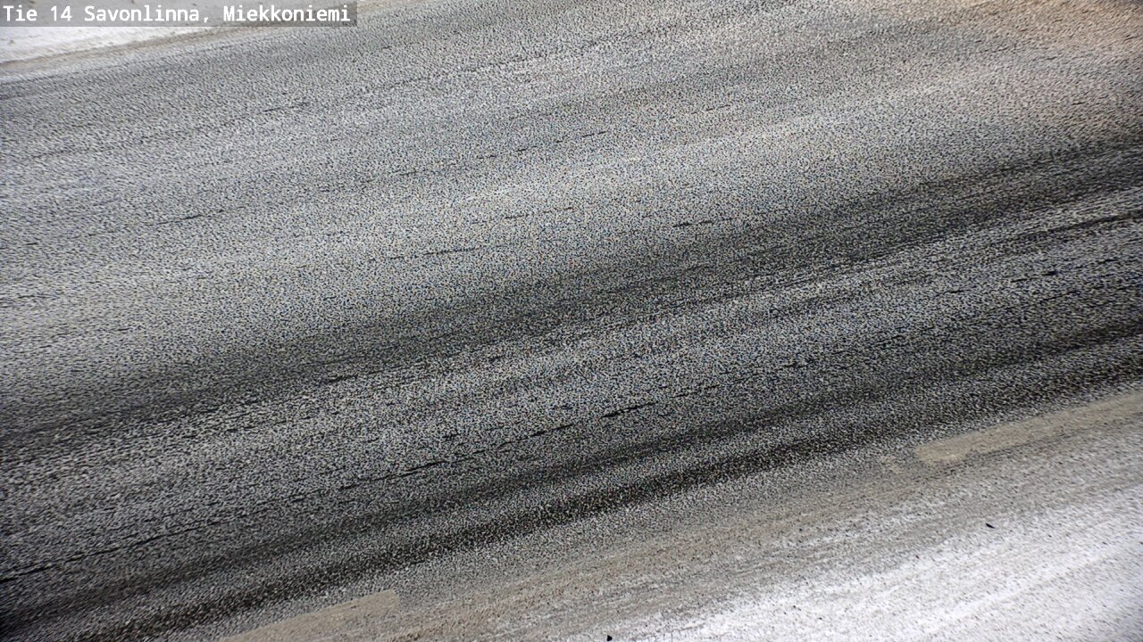 Weather Camera Image Road 14 Savonlinna, Miekkoniemi, Savonlinna, Etelä-Savo