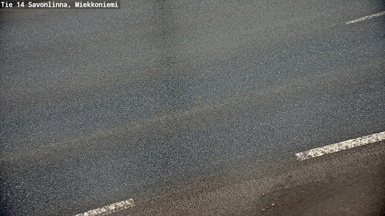 Weather Camera Image Väg 14 Nyslott, Miekkoniemi, Savonlinna, Etelä-Savo