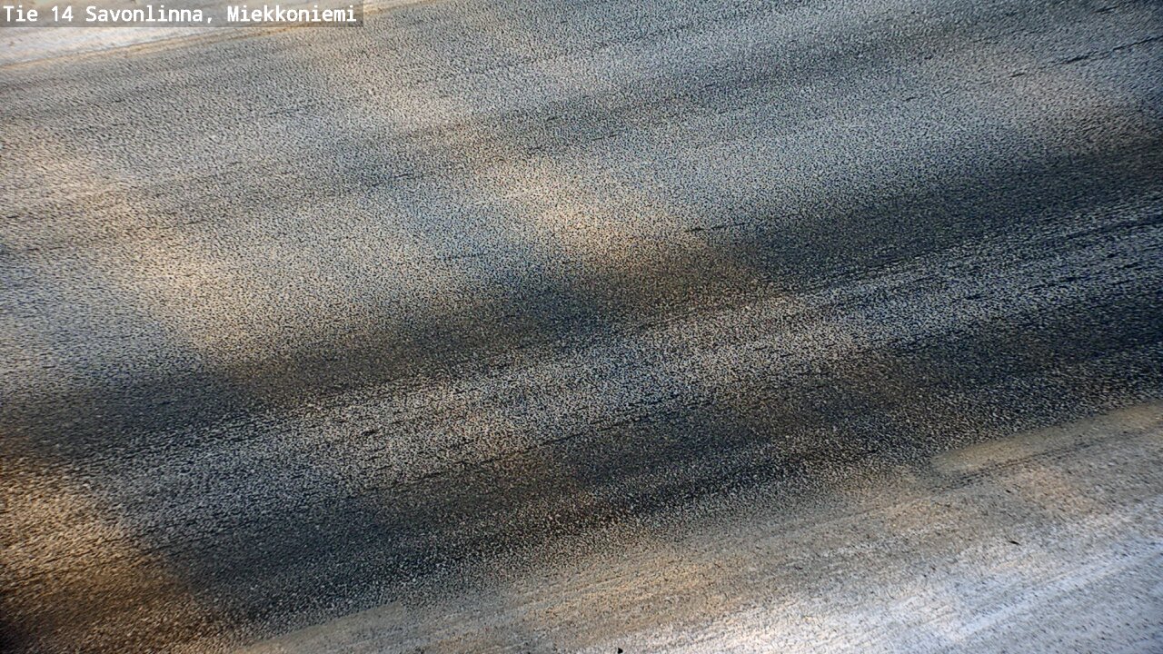 Weather Camera Image Road 14 Savonlinna, Miekkoniemi, Savonlinna, Etelä-Savo