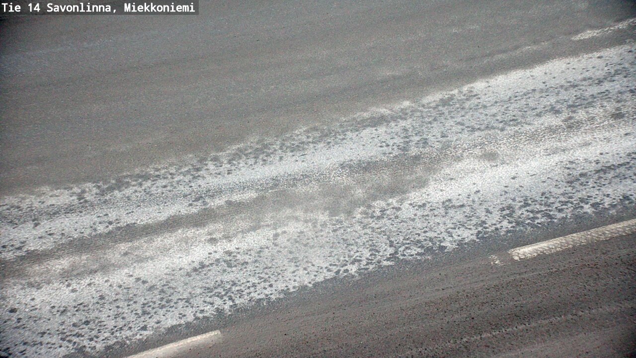 Weather Camera Image Road 14 Savonlinna, Miekkoniemi, Savonlinna, Etelä-Savo