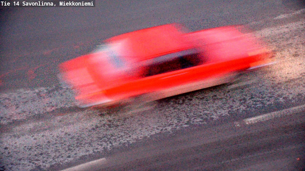 Weather Camera Image Road 14 Savonlinna, Miekkoniemi, Savonlinna, Etelä-Savo