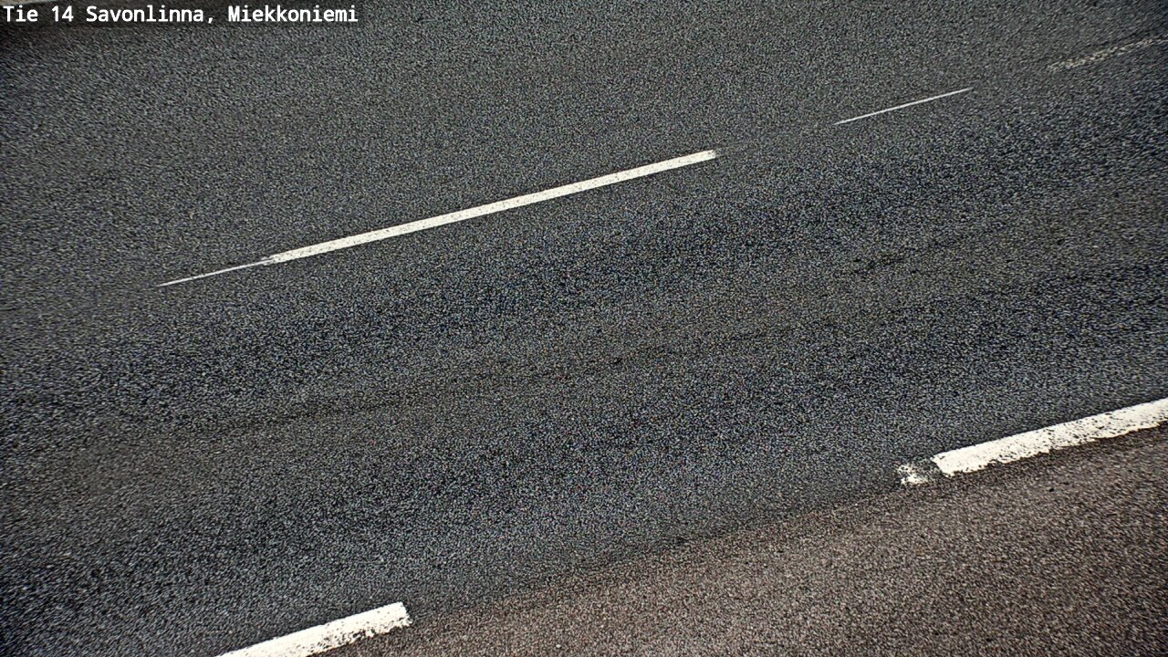 Weather Camera Image Road 14 Savonlinna, Miekkoniemi, Savonlinna, Etelä-Savo