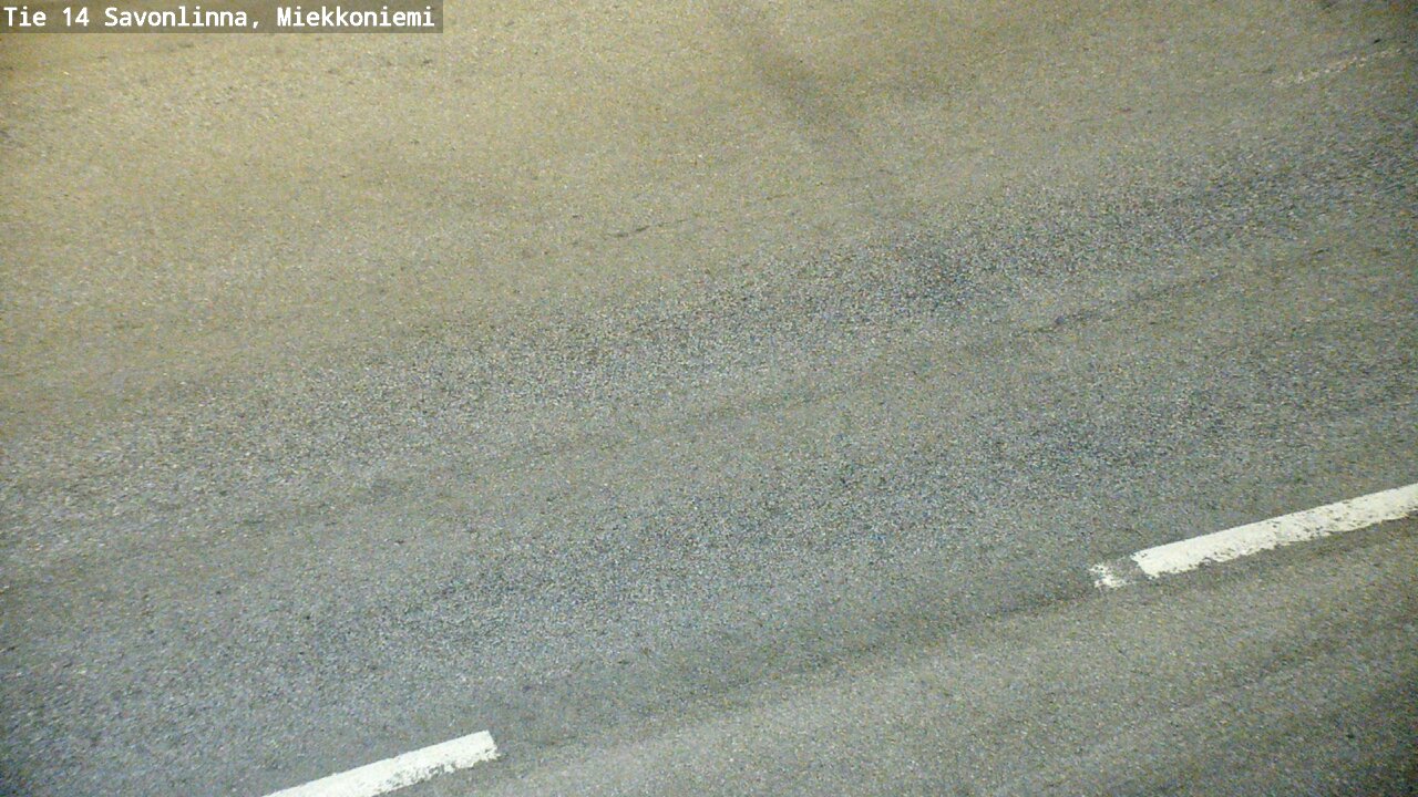Weather Camera Image Road 14 Savonlinna, Miekkoniemi, Savonlinna, Etelä-Savo