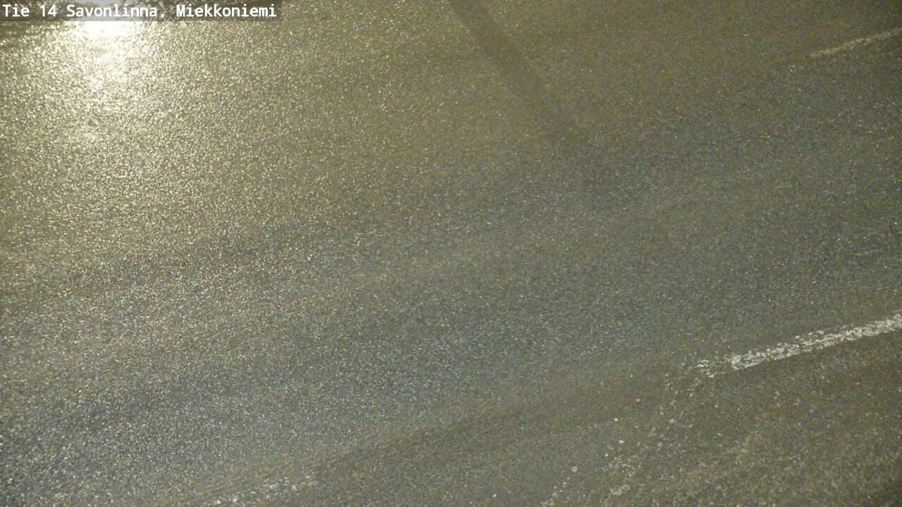 Weather Camera Image Väg 14 Nyslott, Miekkoniemi, Savonlinna, Etelä-Savo