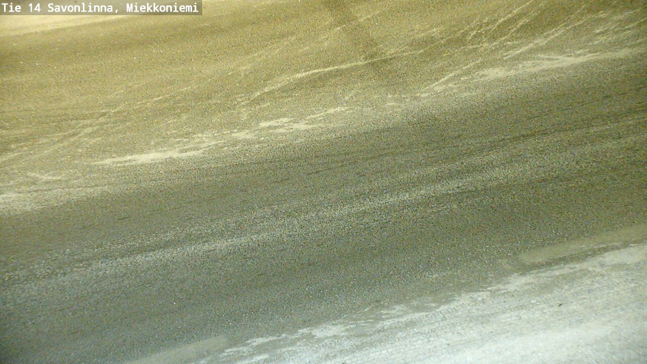 Weather Camera Image Väg 14 Nyslott, Miekkoniemi, Savonlinna, Etelä-Savo