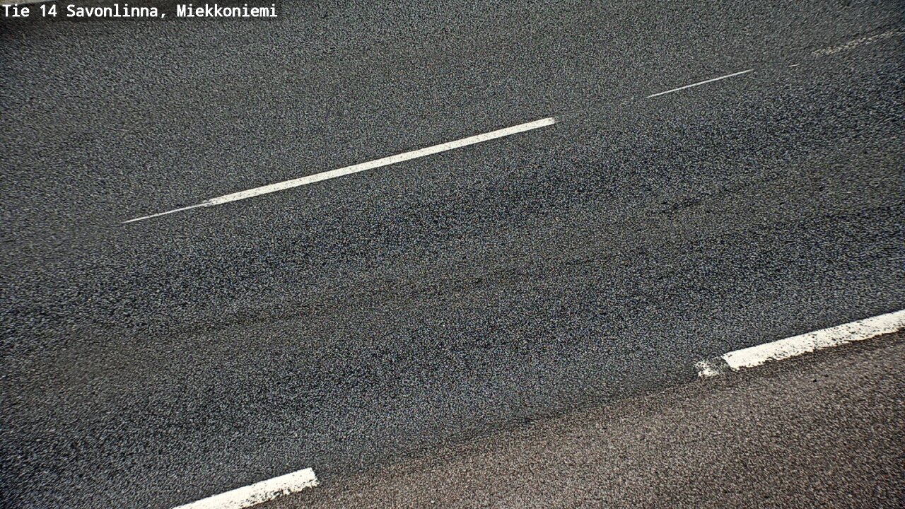Weather Camera Image Road 14 Savonlinna, Miekkoniemi, Savonlinna, Etelä-Savo