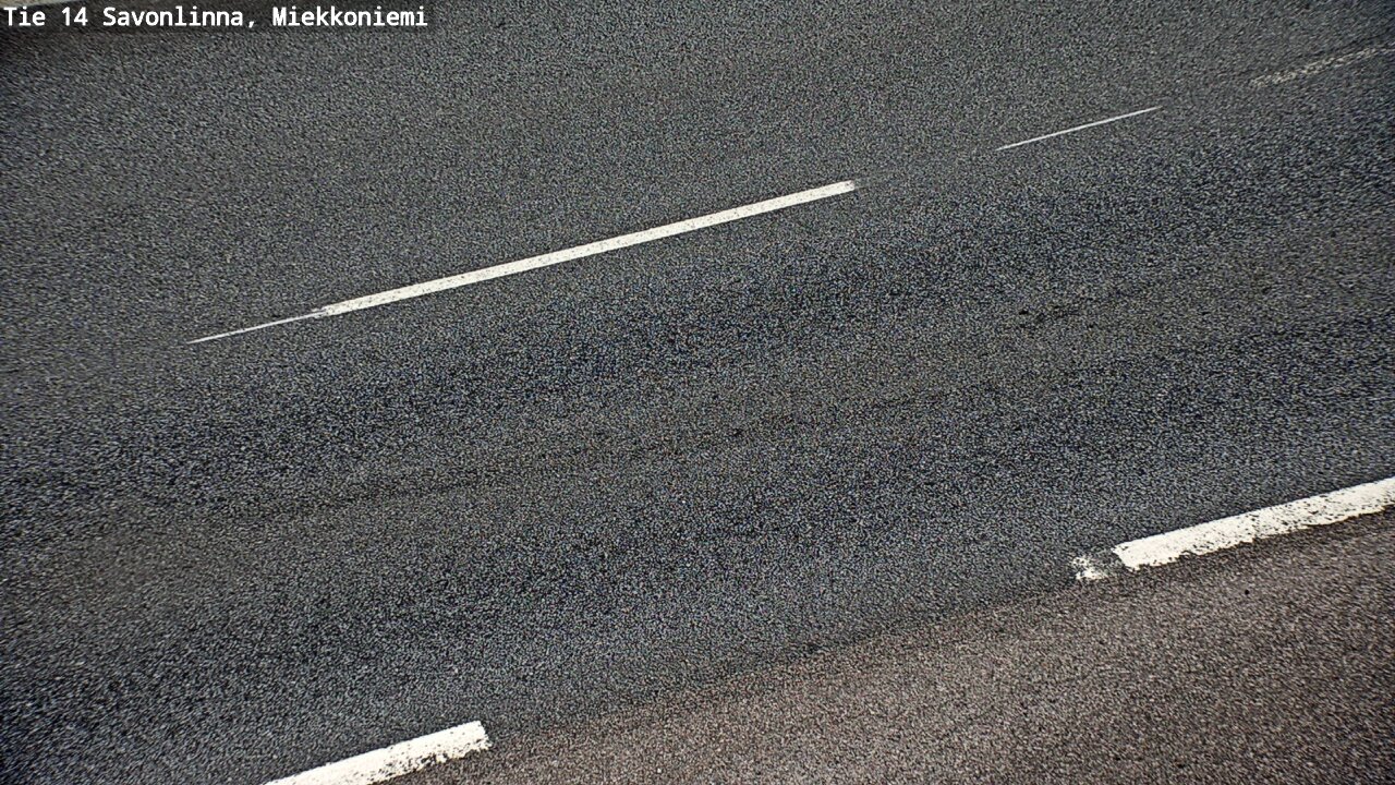 Weather Camera Image Road 14 Savonlinna, Miekkoniemi, Savonlinna, Etelä-Savo