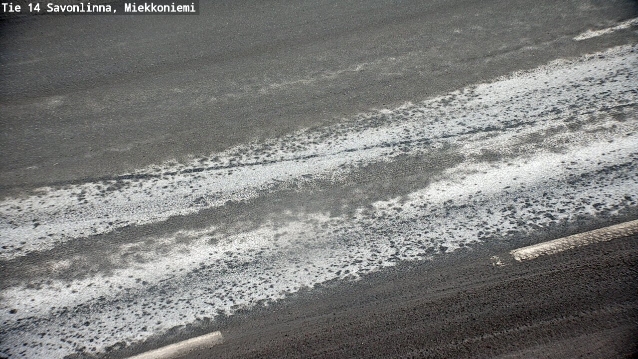 Weather Camera Image Road 14 Savonlinna, Miekkoniemi, Savonlinna, Etelä-Savo