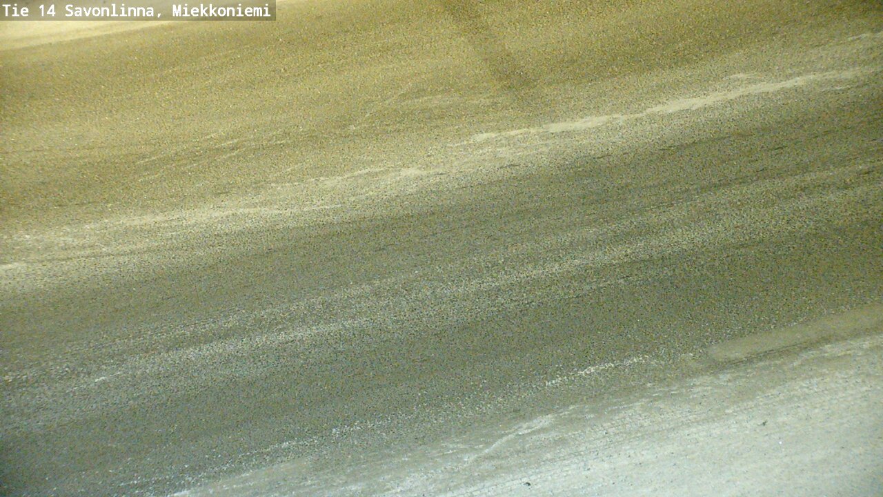 Weather Camera Image Väg 14 Nyslott, Miekkoniemi, Savonlinna, Etelä-Savo