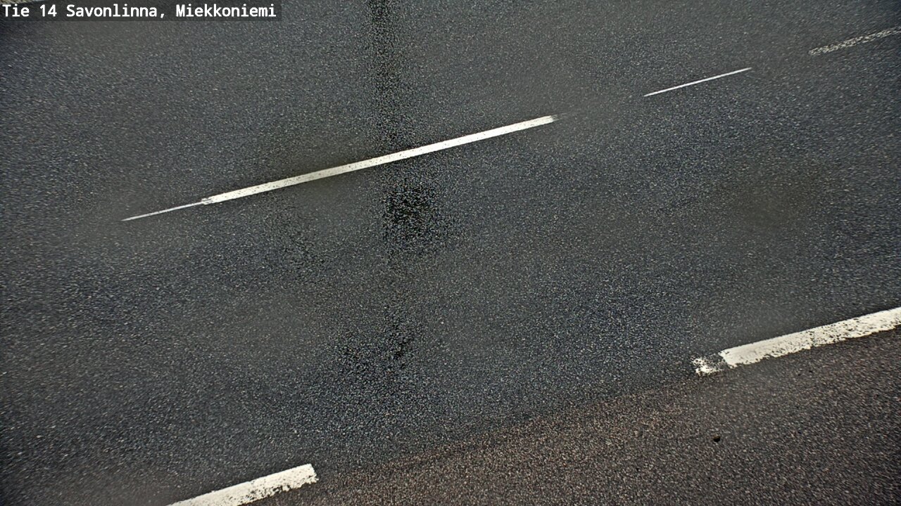 Weather Camera Image Väg 14 Nyslott, Miekkoniemi, Savonlinna, Etelä-Savo