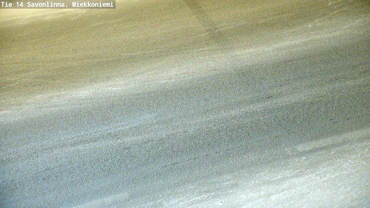 Weather Camera Image Väg 14 Nyslott, Miekkoniemi, Savonlinna, Etelä-Savo