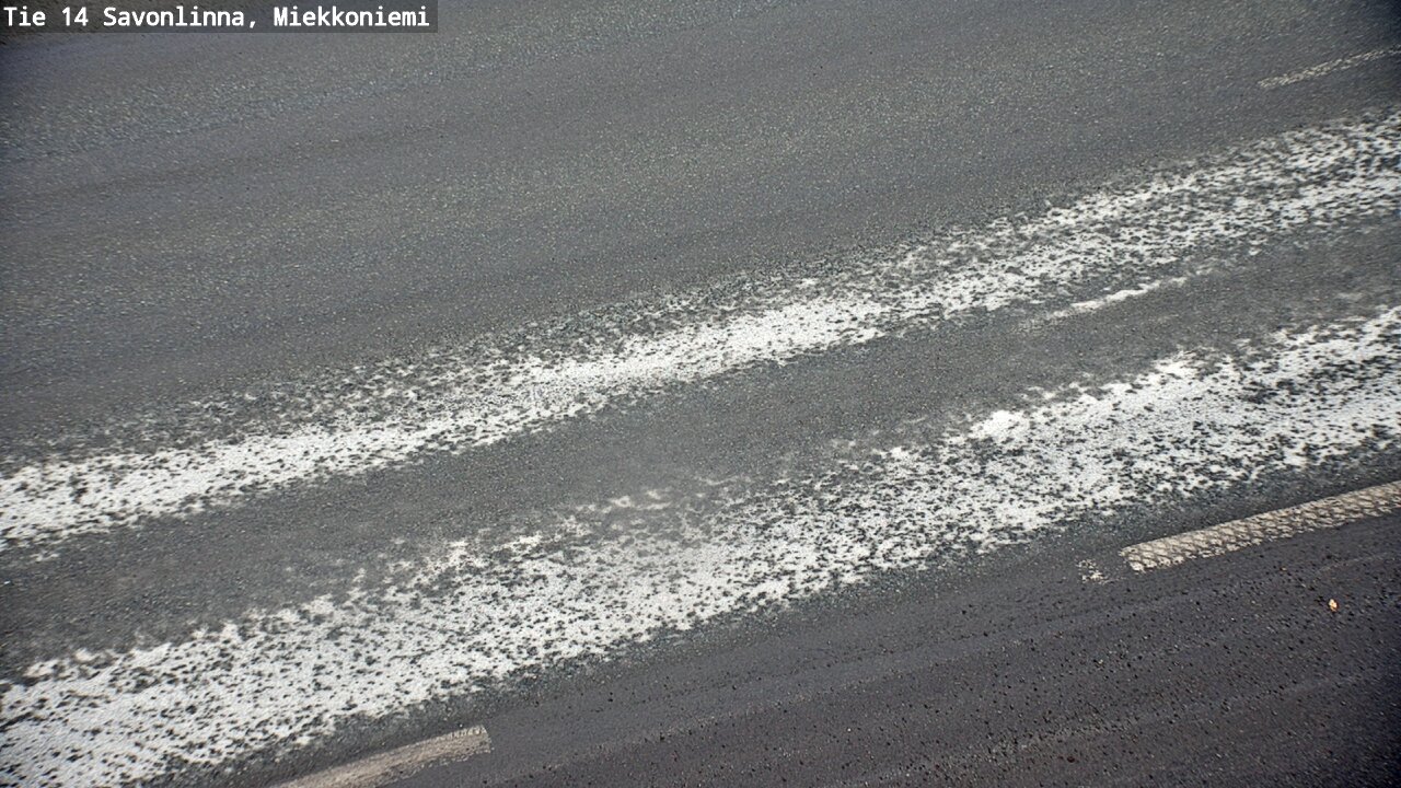 Weather Camera Image Väg 14 Nyslott, Miekkoniemi, Savonlinna, Etelä-Savo
