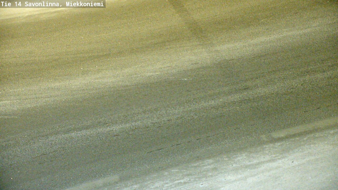 Weather Camera Image Väg 14 Nyslott, Miekkoniemi, Savonlinna, Etelä-Savo