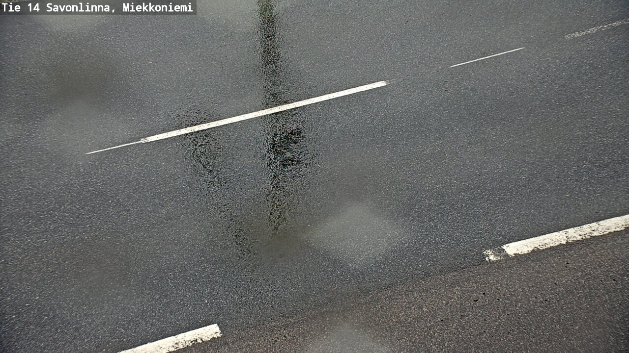 Weather Camera Image Väg 14 Nyslott, Miekkoniemi, Savonlinna, Etelä-Savo