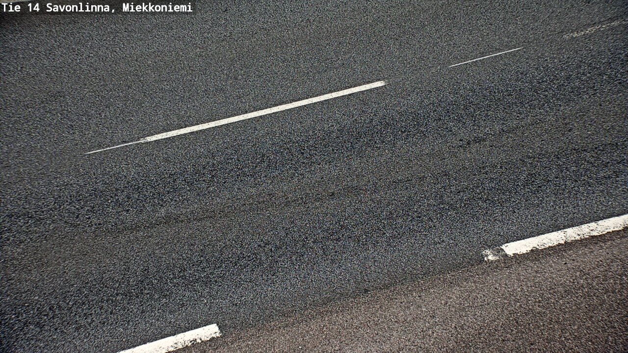 Weather Camera Image Road 14 Savonlinna, Miekkoniemi, Savonlinna, Etelä-Savo