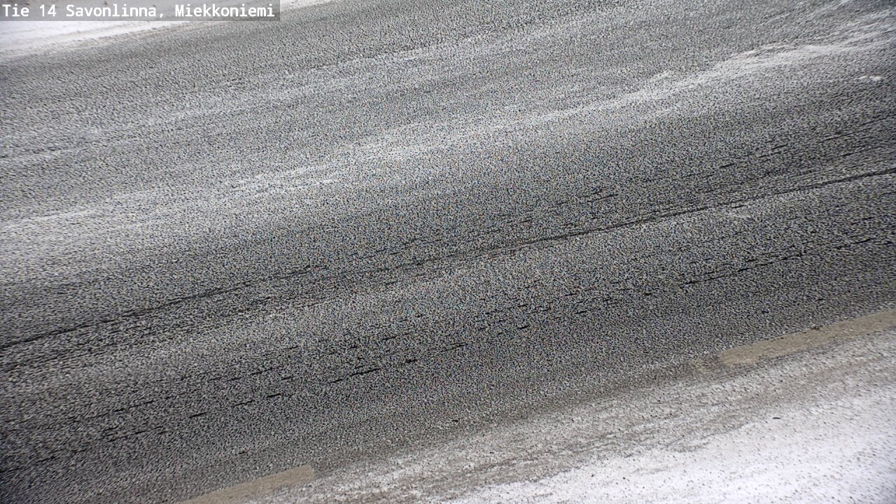 Weather Camera Image Road 14 Savonlinna, Miekkoniemi, Savonlinna, Etelä-Savo