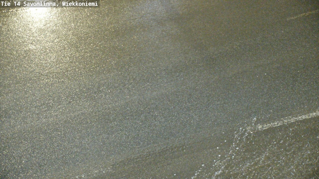 Weather Camera Image Väg 14 Nyslott, Miekkoniemi, Savonlinna, Etelä-Savo