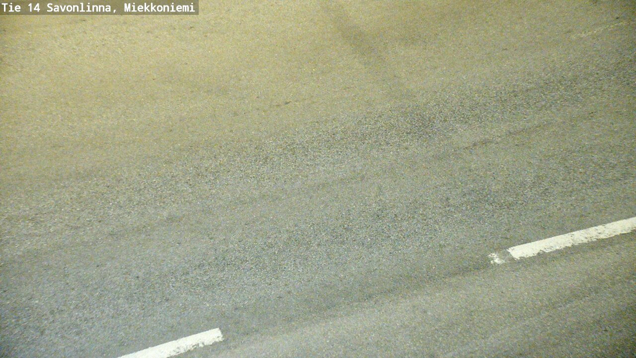 Weather Camera Image Road 14 Savonlinna, Miekkoniemi, Savonlinna, Etelä-Savo