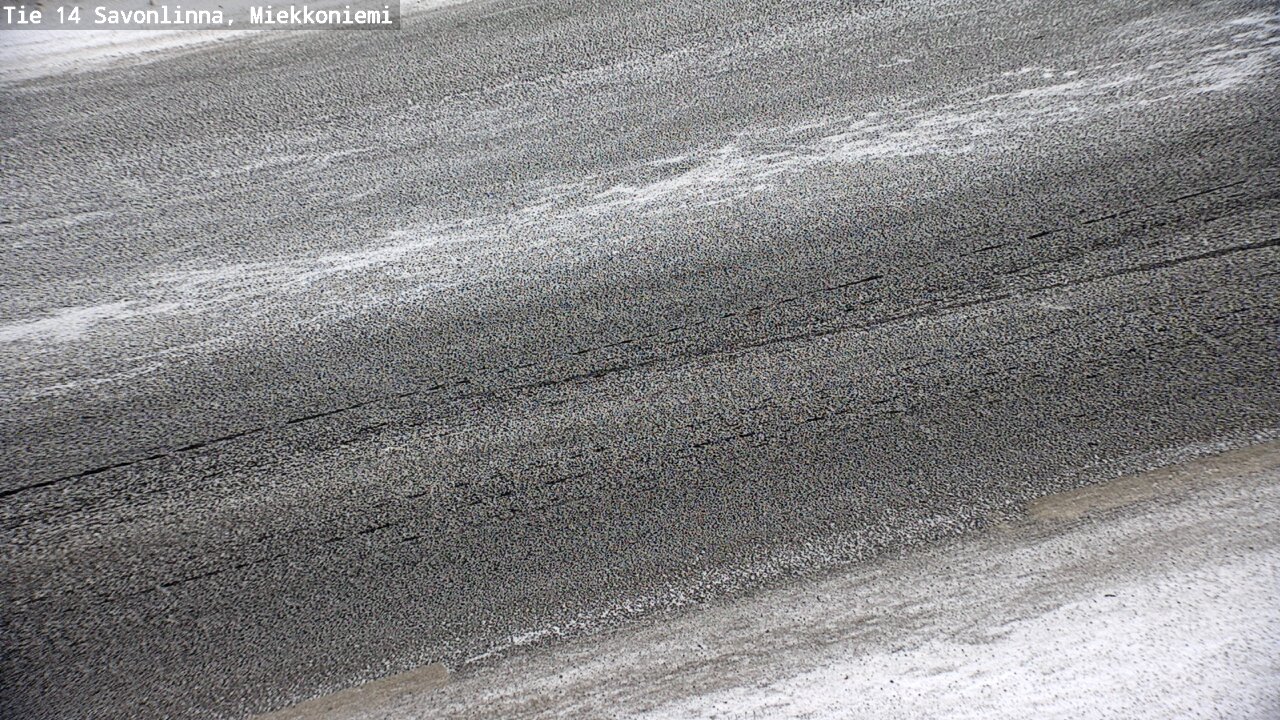 Weather Camera Image Road 14 Savonlinna, Miekkoniemi, Savonlinna, Etelä-Savo
