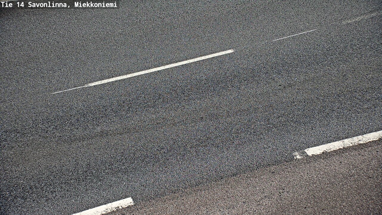 Weather Camera Image Road 14 Savonlinna, Miekkoniemi, Savonlinna, Etelä-Savo