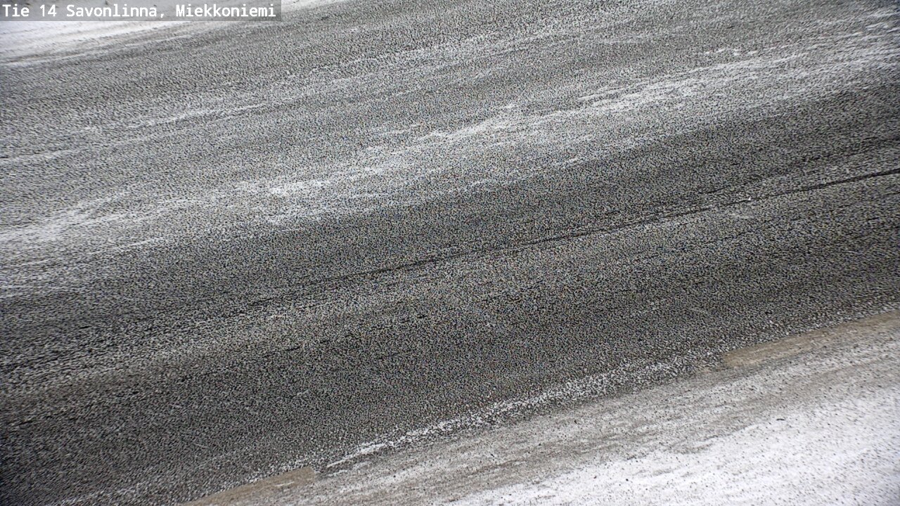 Weather Camera Image Road 14 Savonlinna, Miekkoniemi, Savonlinna, Etelä-Savo