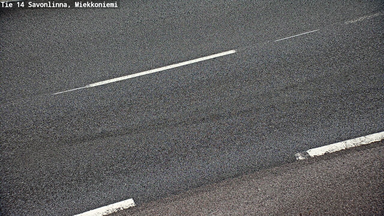 Weather Camera Image Road 14 Savonlinna, Miekkoniemi, Savonlinna, Etelä-Savo