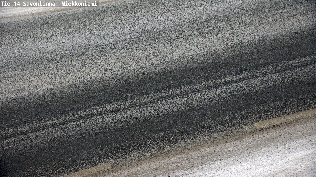 Weather Camera Image Väg 14 Nyslott, Miekkoniemi, Savonlinna, Etelä-Savo