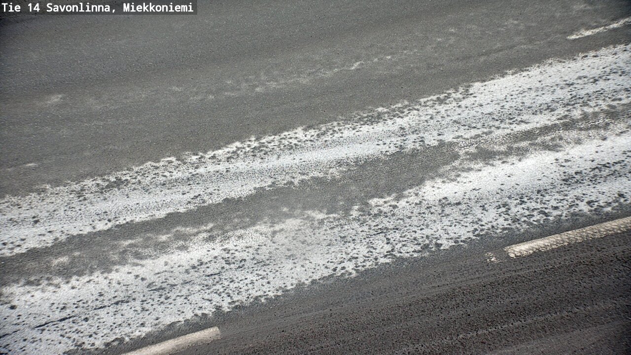 Weather Camera Image Road 14 Savonlinna, Miekkoniemi, Savonlinna, Etelä-Savo