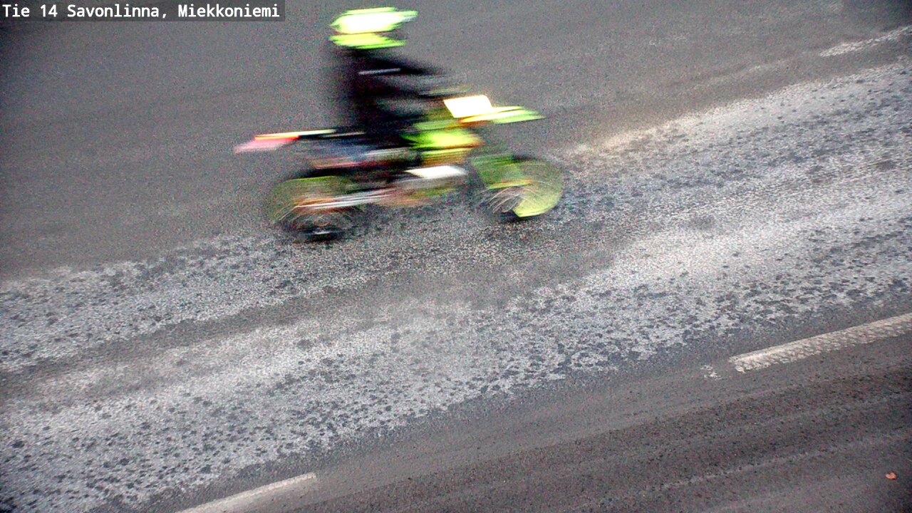Weather Camera Image Road 14 Savonlinna, Miekkoniemi, Savonlinna, Etelä-Savo