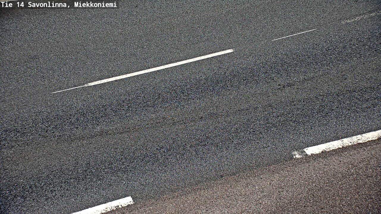 Weather Camera Image Road 14 Savonlinna, Miekkoniemi, Savonlinna, Etelä-Savo
